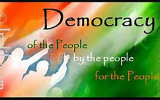 Democracy of the People by the People for the People
